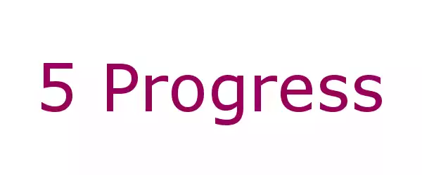 Producent 5 Progress