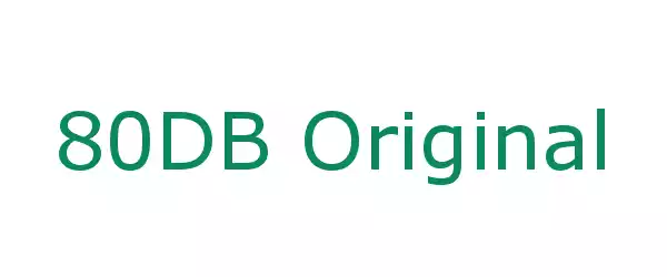 Producent 80DB Original