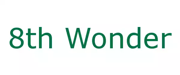 Producent 8th Wonder