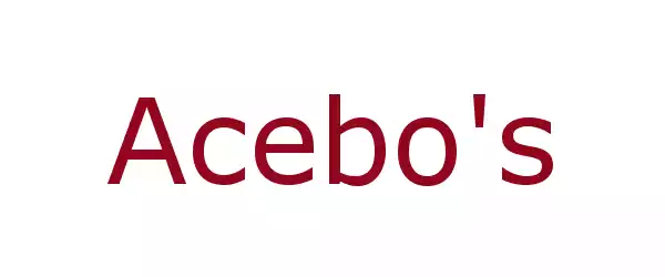 Producent Acebo's