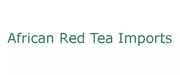 Producent African Red Tea Imports
