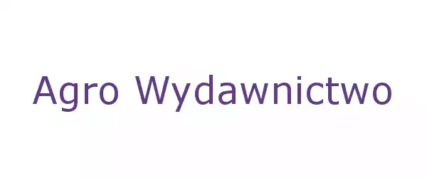 Producent Agro Wydawnictwo