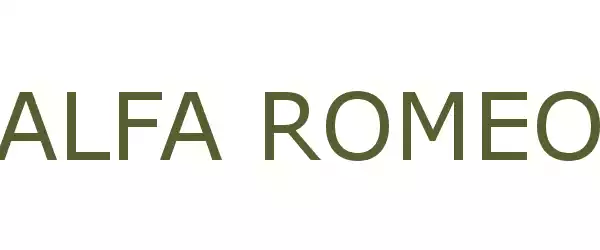Producent ALFA ROMEO