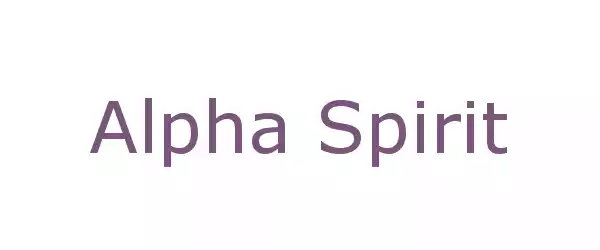 Producent Alpha Spirit