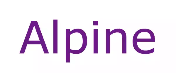 Producent ALPINE