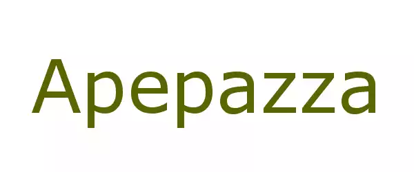 Producent Apepazza