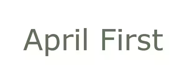 Producent April First