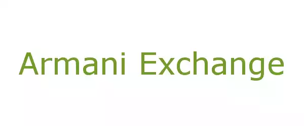 Producent Armani Exchange