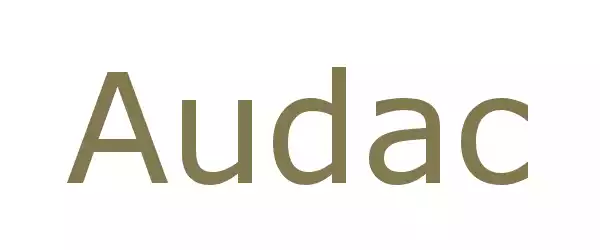 Producent AUDAC