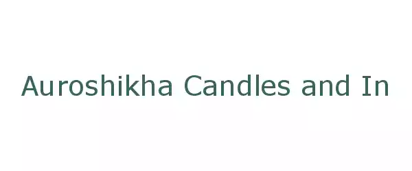 Producent Auroshikha Candles and Incense