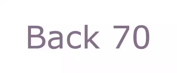 Producent Back 70