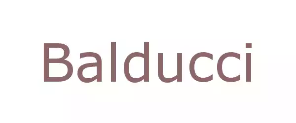 Producent Balducci