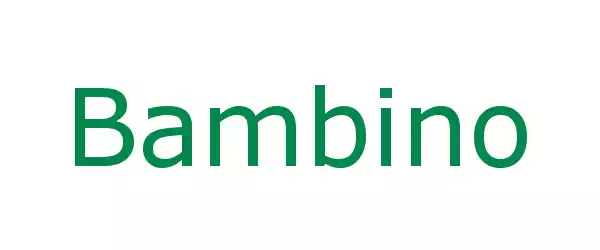 Producent BAMBINO