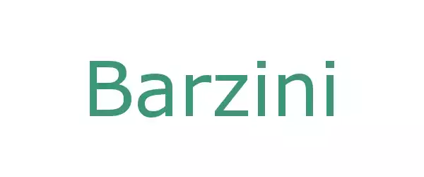 Producent Barzini