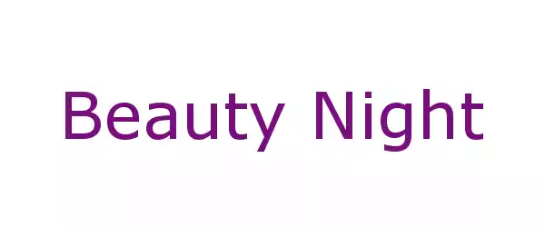 Producent Beauty Night