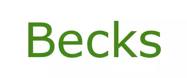 Producent Becks