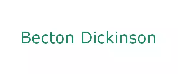 Producent Becton Dickinson