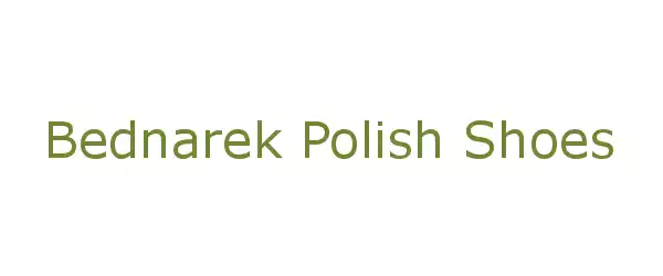 Producent Bednarek Polish Shoes