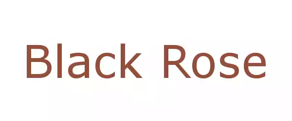 Producent Black Rose