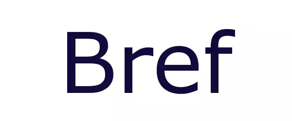 Producent BREF