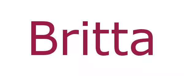 Producent Britta