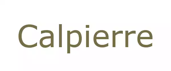 Producent Calpierre