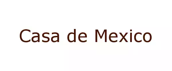 Producent Casa de Mexico
