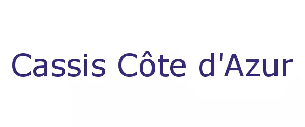 Producent Cassis Côte d'Azur