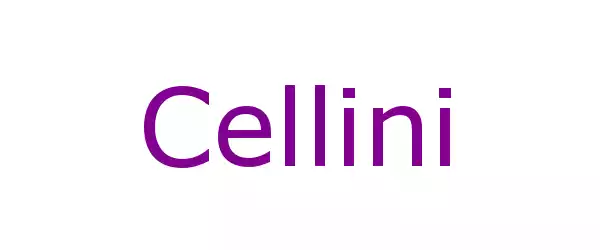 Producent Cellini