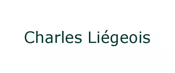 Producent Charles Liégeois