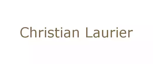Producent Christian Laurier