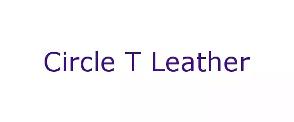 Producent Circle T Leather