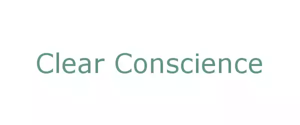 Producent Clear Conscience