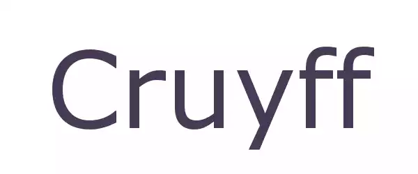 Producent Cruyff