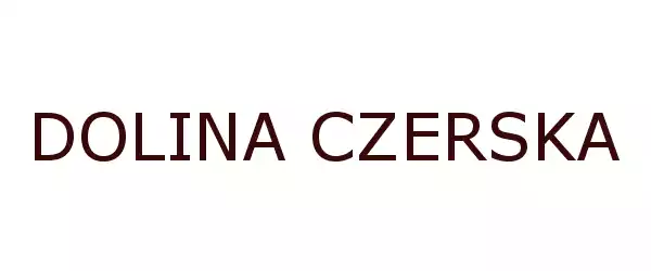 Producent DOLINA CZERSKA