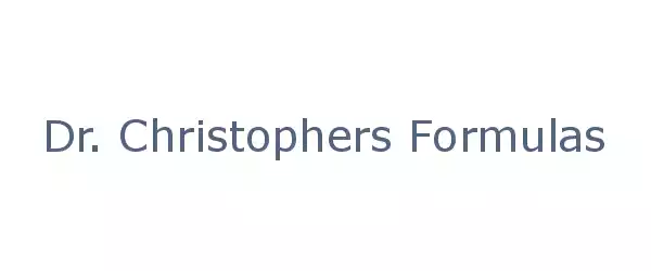 Producent Dr. Christophers Formulas