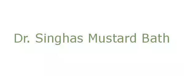 Producent Dr. Singhas Mustard Bath