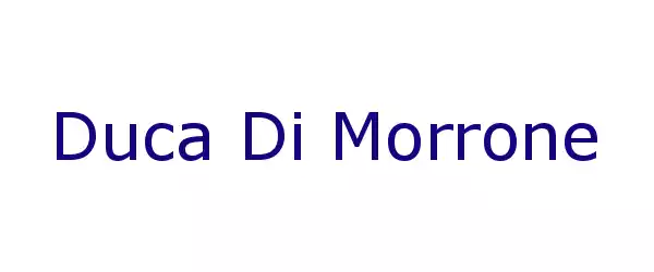 Producent Duca Di Morrone