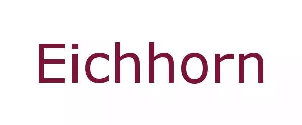 Producent Eichhorn