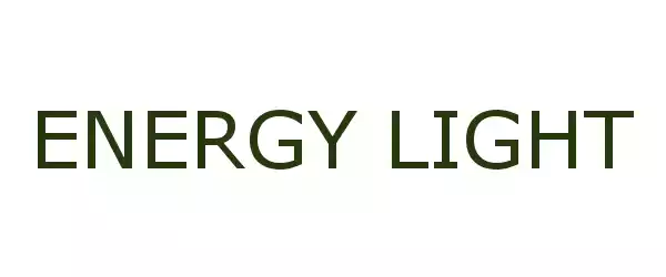 Producent ENERGY LIGHT