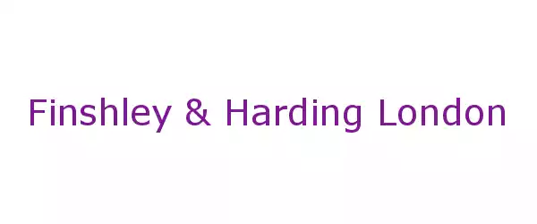 Producent Finshley & Harding London