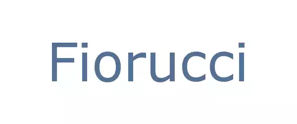 Producent Fiorucci