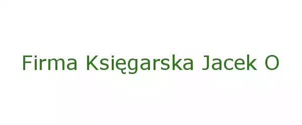 Producent Firma Księgarska Jacek Olesiejuk