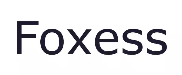 Producent Foxess