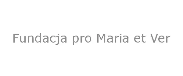 Producent Fundacja pro Maria et Veritate