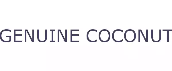 Producent GENUINE COCONUT