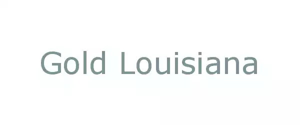 Producent Gold Louisiana