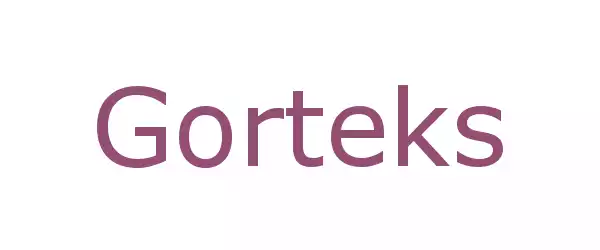 Producent Gorteks