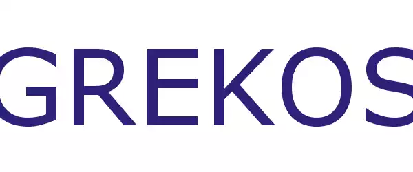 Producent GREKOS