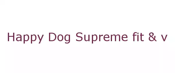 Producent Happy Dog Supreme fit & vital